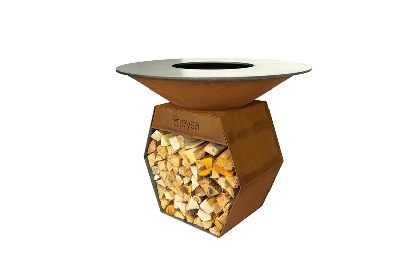 eysa Feuerplatte Corten 110 cm