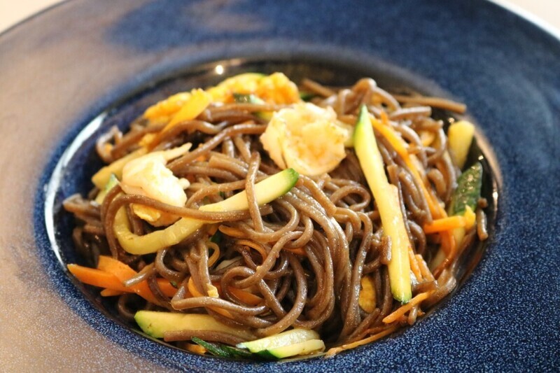 Yaki soba (spagh. grano saraceno)