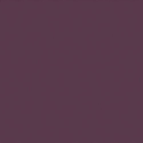 U 2507 VL AUBERGINE - aspect velours - 8 mm
