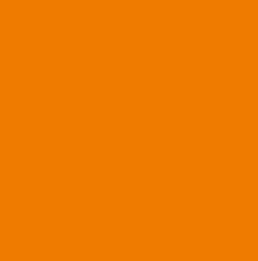 Mélaminé JAFFA ORANGE - aspect velours - 8 mm