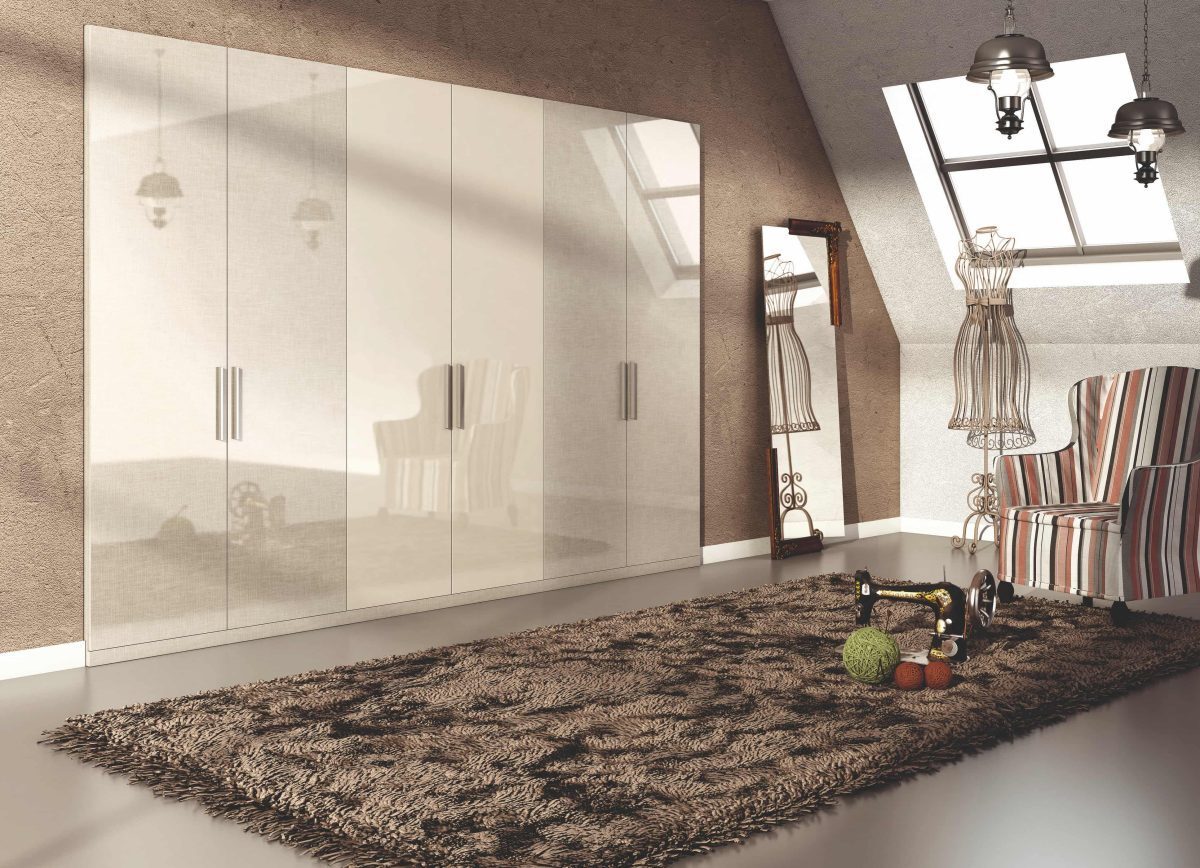 MDF TEXTIL PLATA Haute Brillance Luxe  - ALVIC - 18 mm