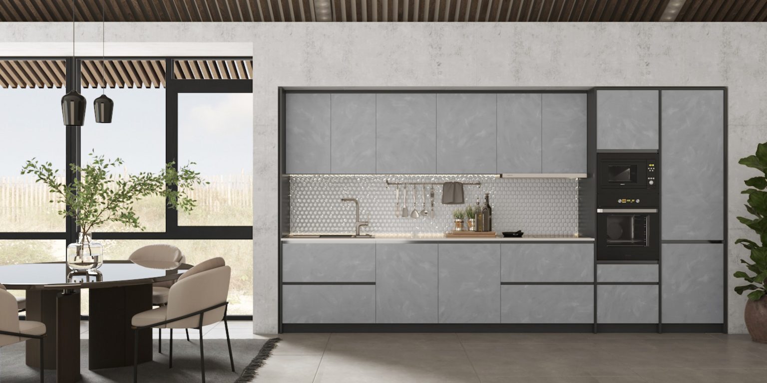 MDF STEELBOARD ALUMINIO Haute Brillance Luxe  - ALVIC - 18 mm