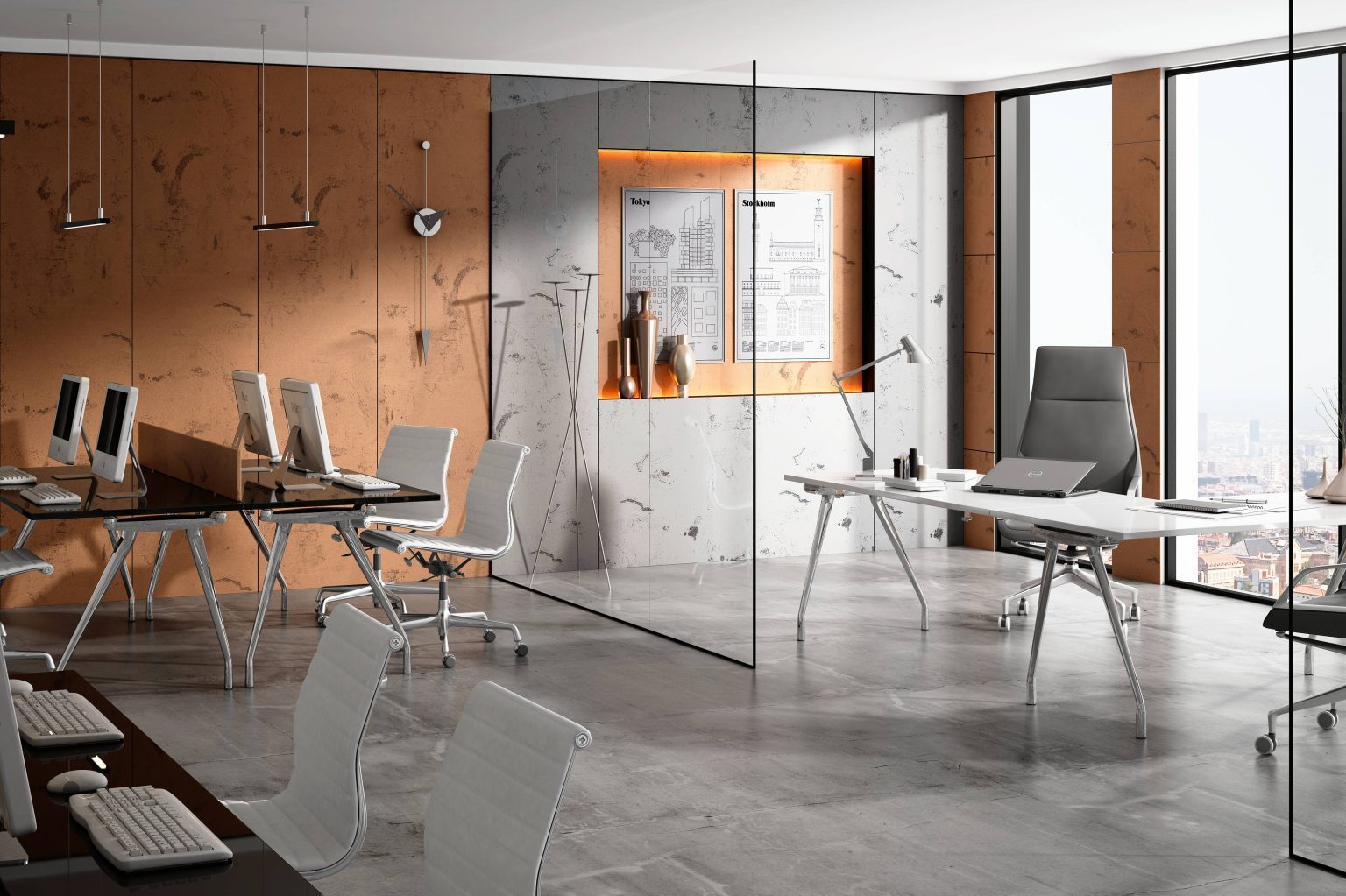 MDF OSIRIS PLATA SM Supermatt Zenit  - ALVIC - 18 mm