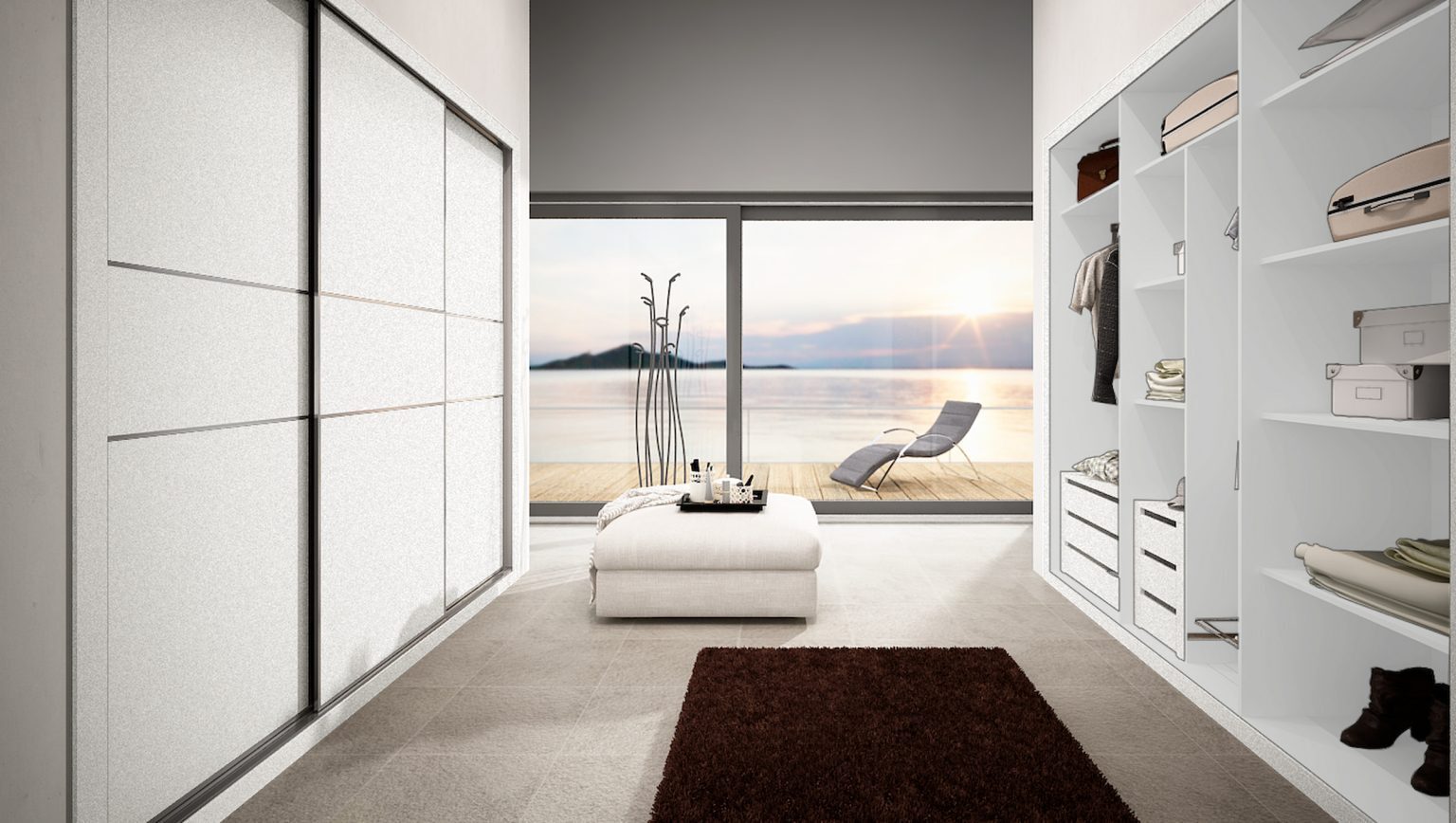 MDF BLANCO MD -Supermatt MetalDeco  - ALVIC - 18 mm