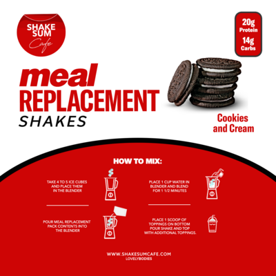 Shake Sum Meal Replacement - Cookies & Creme