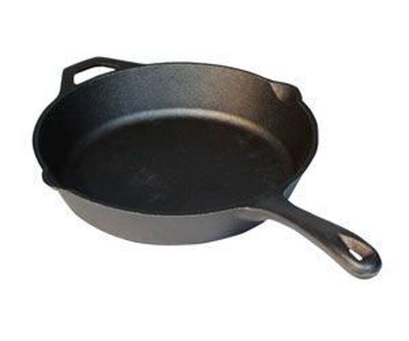 Cast Iron Seasoned Skillet - 10"