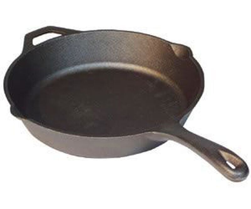 Cast Iron Seasoned Skillet - 14"
