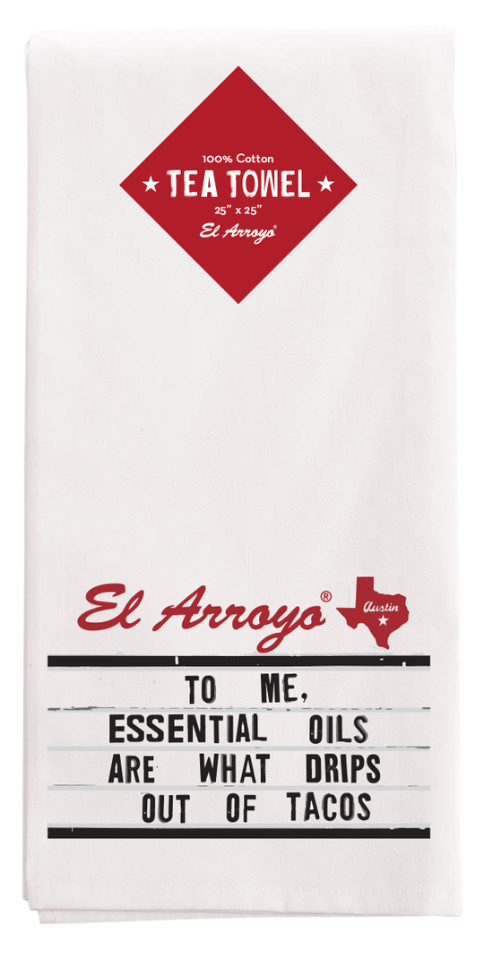 Essential Oil Tea Towel