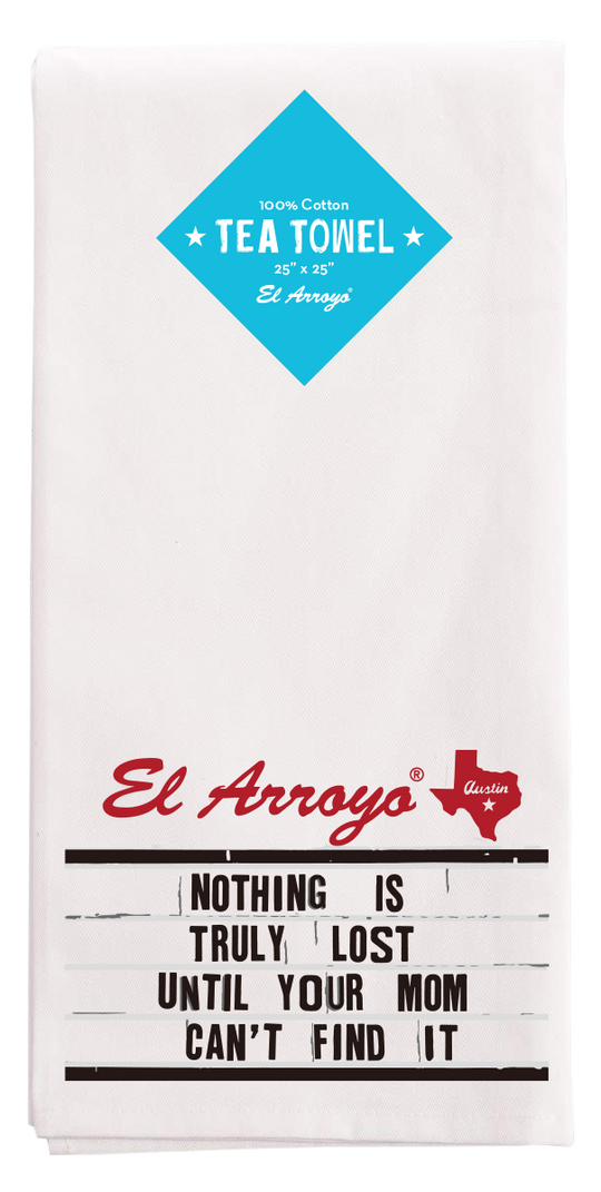 Truly Lost Tea Towel