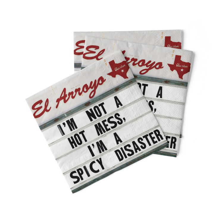 Spicy Disaster Cocktail Napkins