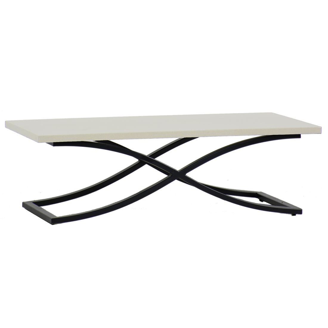 Marco Coffee Table - Ebony Travertine