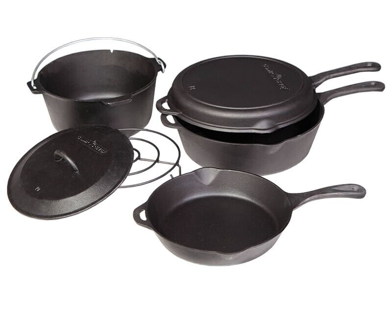 6 Piece Cast Iron Set