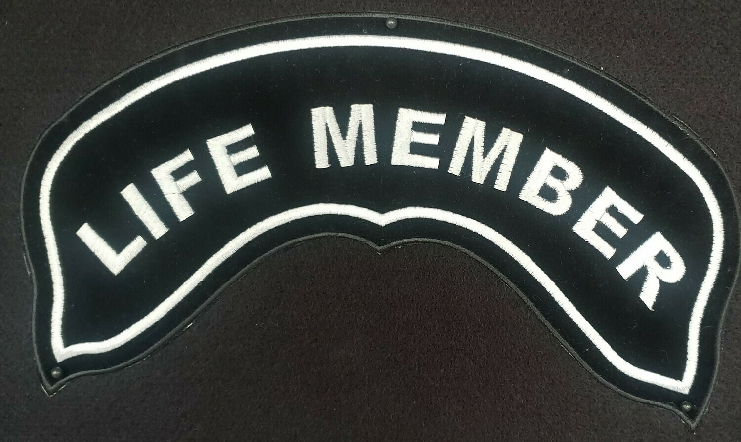 LIFE MEMBERSHIP CHEVRON - LARGE SILVER