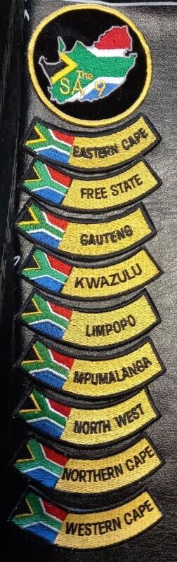 THE SA 9 - Full Set Patches