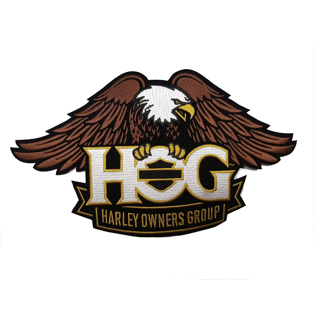 EAGLE PATCH - LARGE BROWN
