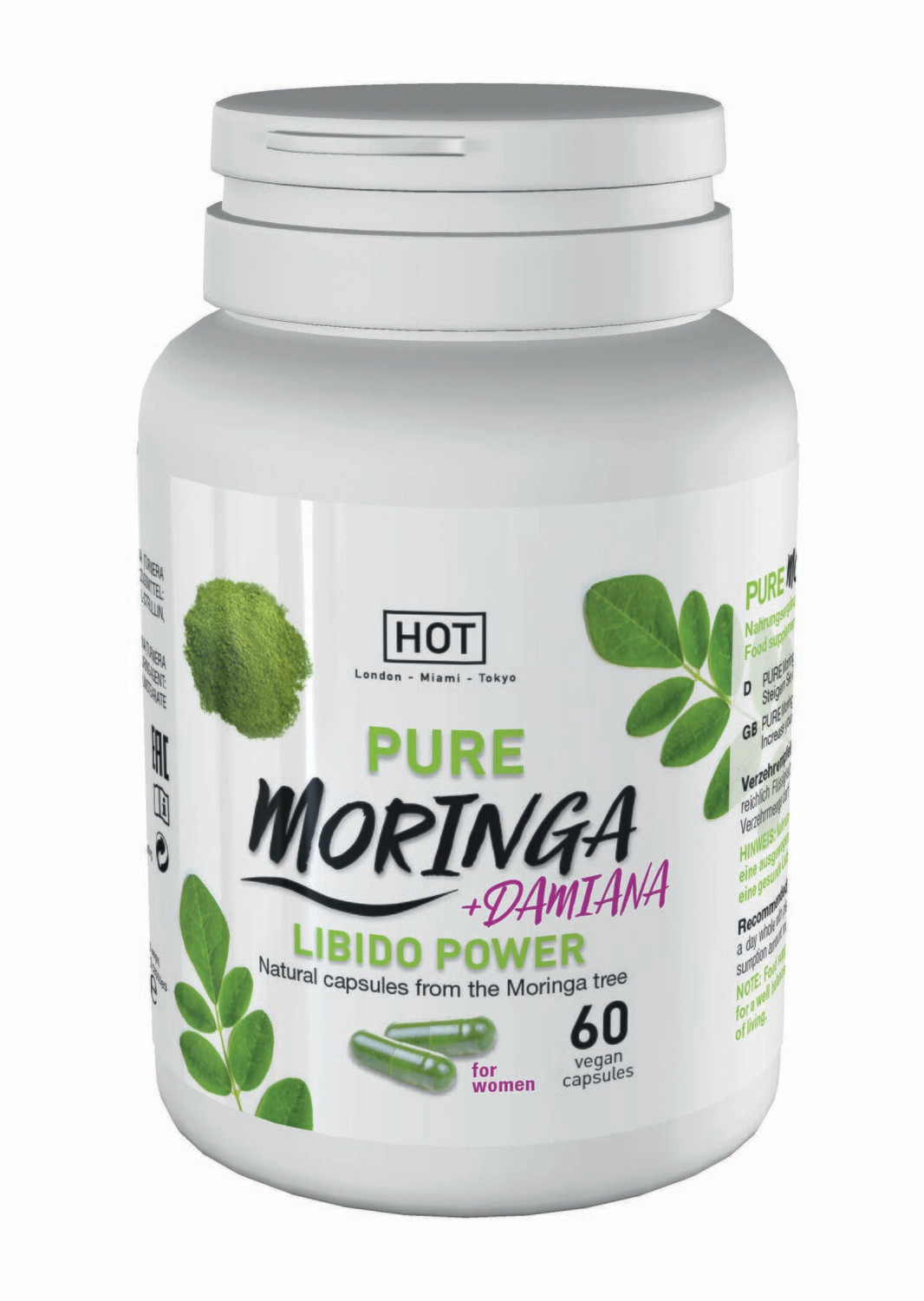 PURE MORINGA + DAMIANA LIBIDO POWER