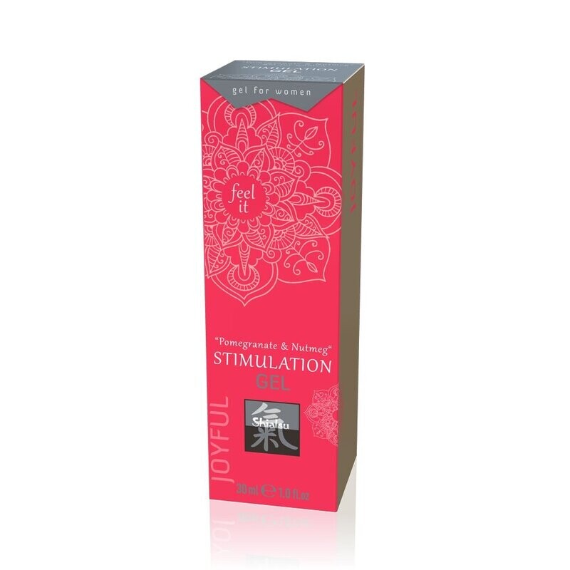 Shiatsu Stimulation Gel Pomegrante & Nutmeg 30ml Shiatsu Stimulation Gel Pomegrante & Nutmeg 30ml