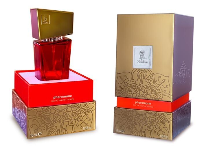 SHIATSU Pheromon Parfum woman red 15ml SHIATSU Pheromon Parfum woman red 15ml