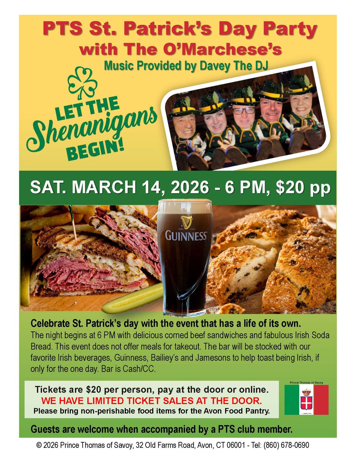 St. Patrick's Day Party