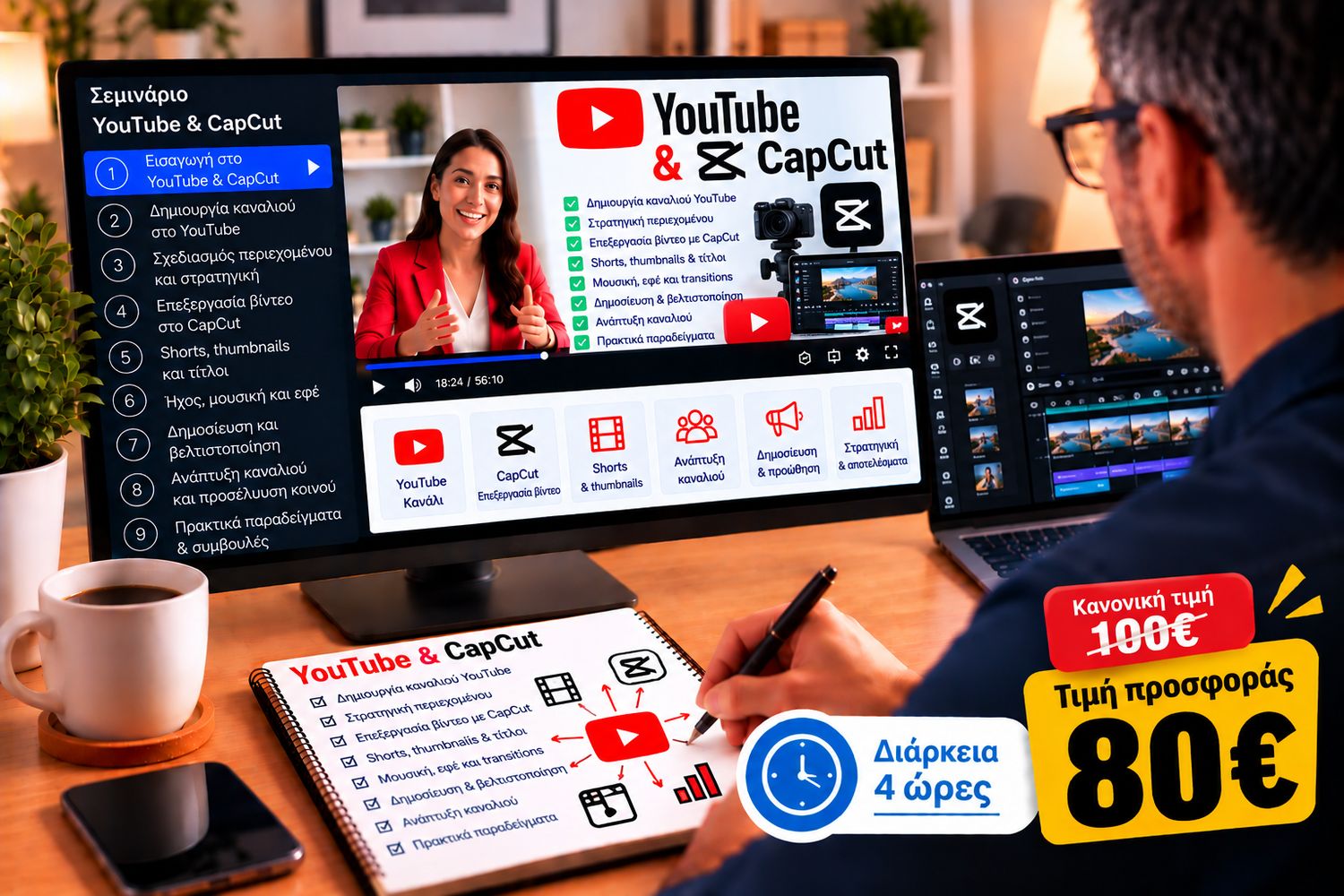 YouTube & CapCut