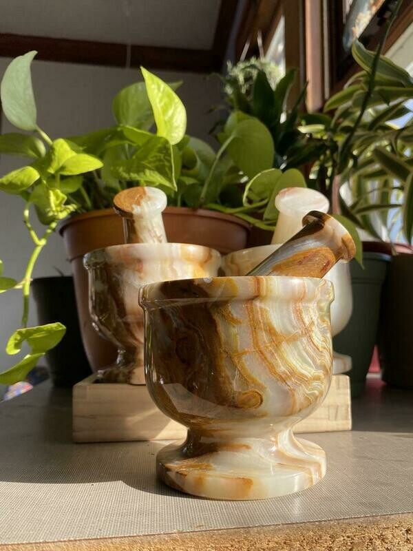 Onyx mortar n’ pestel