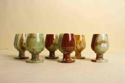 Onyx wine glass set (medium-sized)