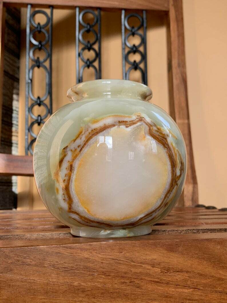 Onyx flower pot (small-siezed)