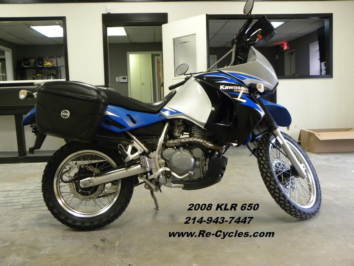 2008 Kawasaki KLR 650  4,271 miles