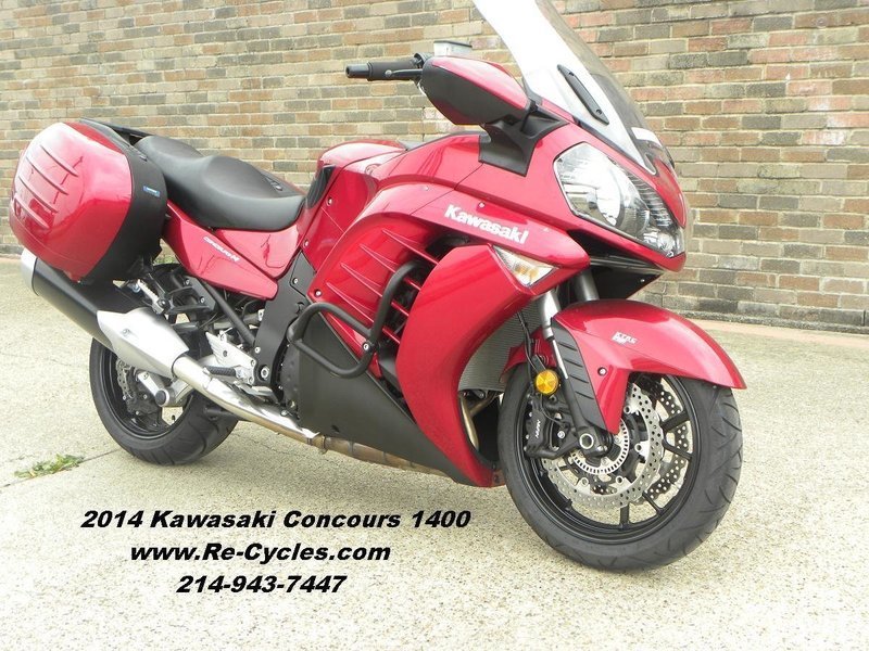2014 Kawasaki ZG1400 Concours ABS 1,565 miles