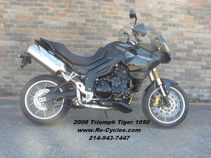 2008 Triumph Tiger 1050  12,761 miles