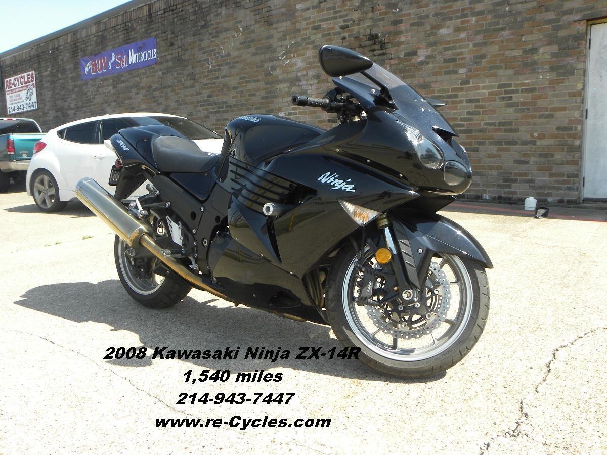 2008 Kawasaki Ninja ZX-14R  1,540 miles