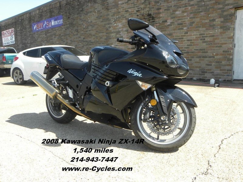 2008 Kawasaki Ninja ZX-14R  1,540 miles