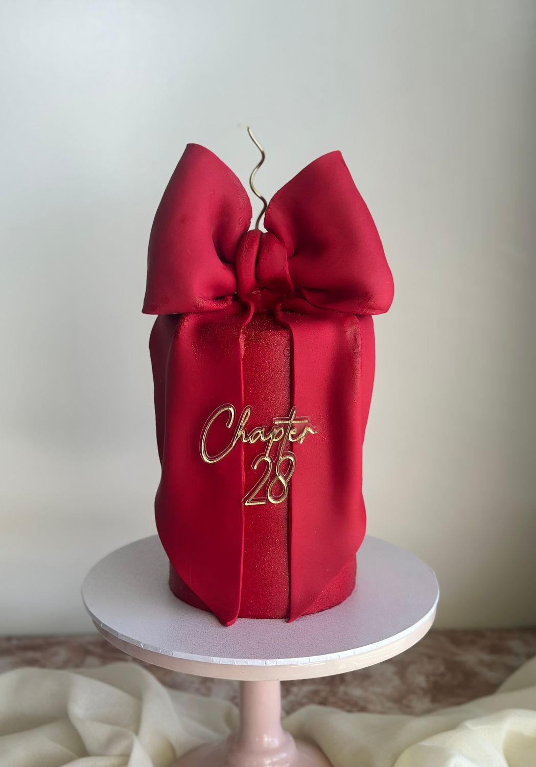 Pretty Bow Cake