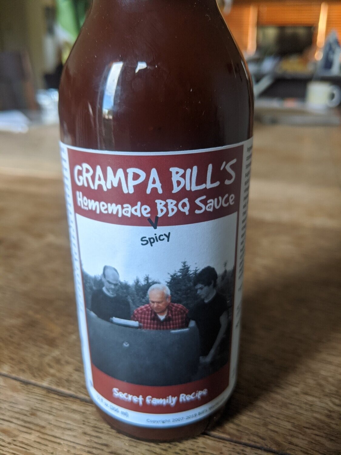 Grampa Bill's BBQ Sauce - Spicy