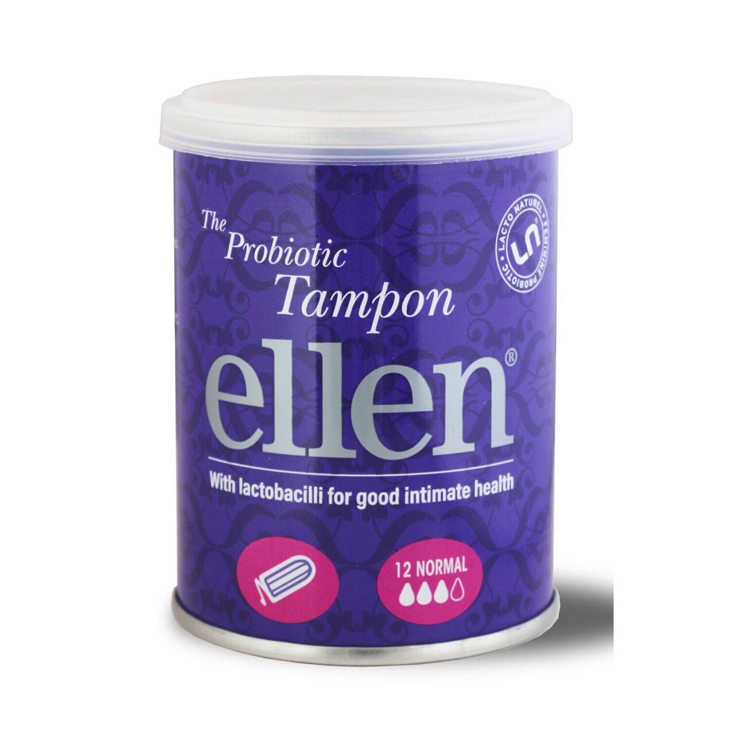 Ellen | Tampões com Probióticos Normal 12un