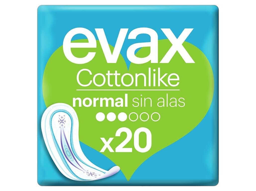 Evax | Cottonlike Normal sem Abas 20 Un