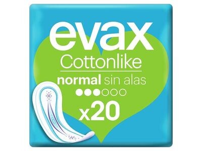 Evax | Cottonlike Normal sem Abas 20 Un