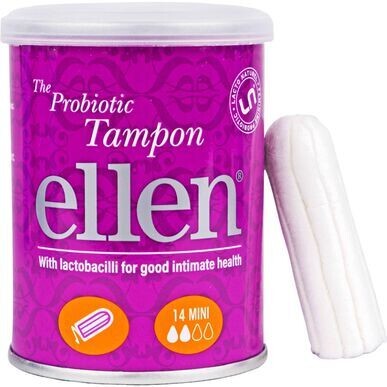 Ellen | Tampões com Probióticos Mini 14un