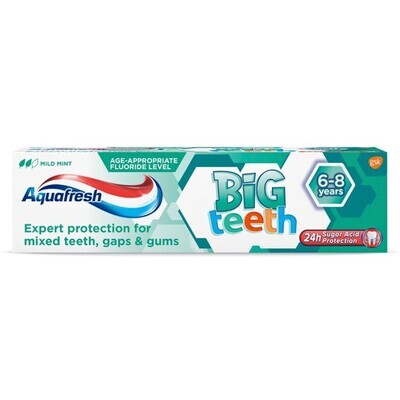 Aquafresh | Creme dental infantil Aquafresh My Big Teeth 50ml
