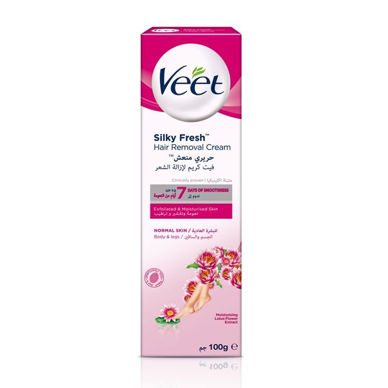 Veet | Creme Depilador Silky Fresh Para Pele Normal 100ml