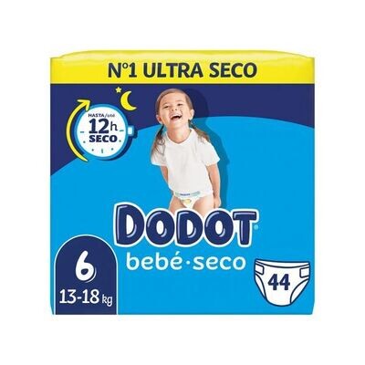Dodot Bebé Seco: Noites tranquilas e pele protegida.