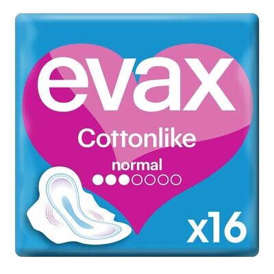 Evax | Cottonlike Normal com Abas 16 Un
