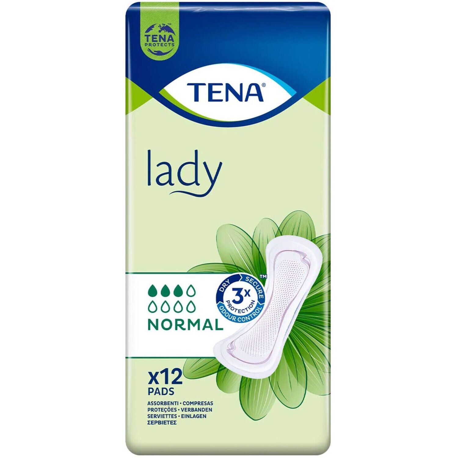 Tena | Pensos Incontinência Lady Normal 12 Un