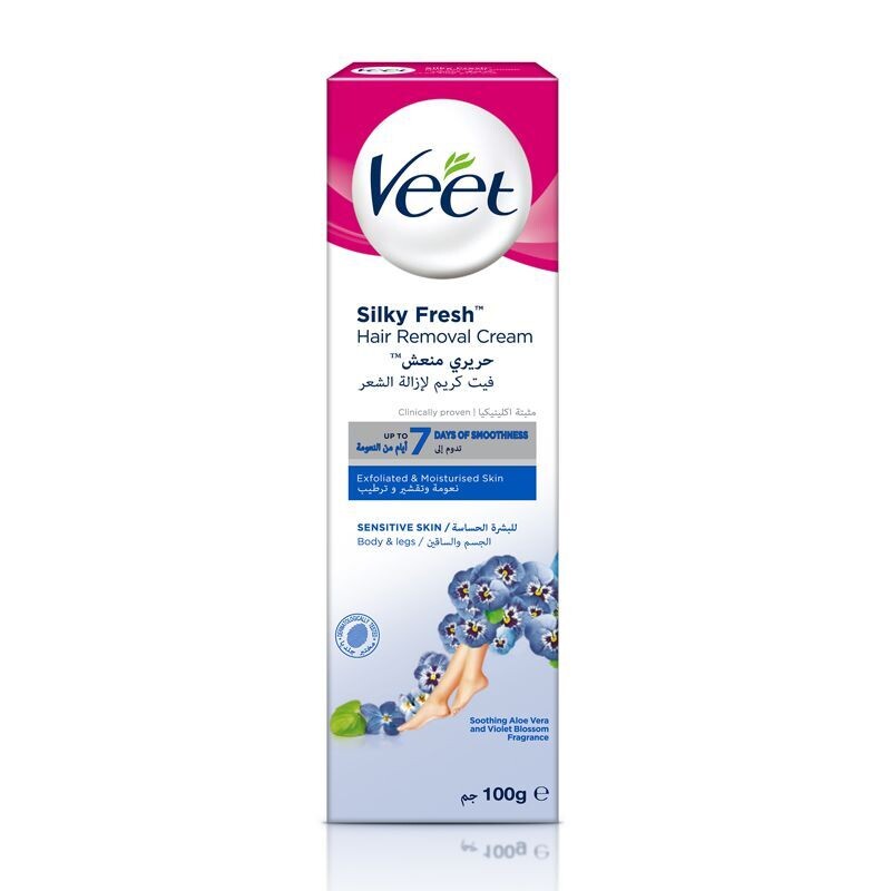 Veet | Creme Depilador Silky Fresh Para Pele Sensivel 100ml