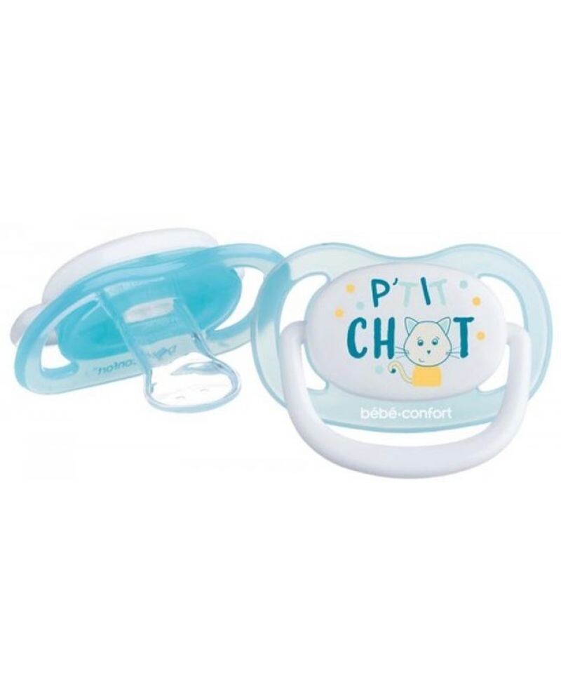 Bébé Confort | Chupetas Silicone Physio Air Confort 6-18m P&#39;tit Chat 2 Un