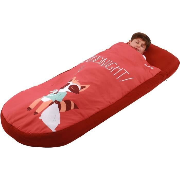 Saco de dormir infantil Safety 1st Go DoDo na cor vermelha (Goodnight Red), ideal para viagens e pernoites fora de casa.