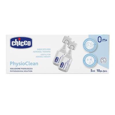 Chicco | Solução Fisiológica Estéril Physioclean 5 ml x10 uds