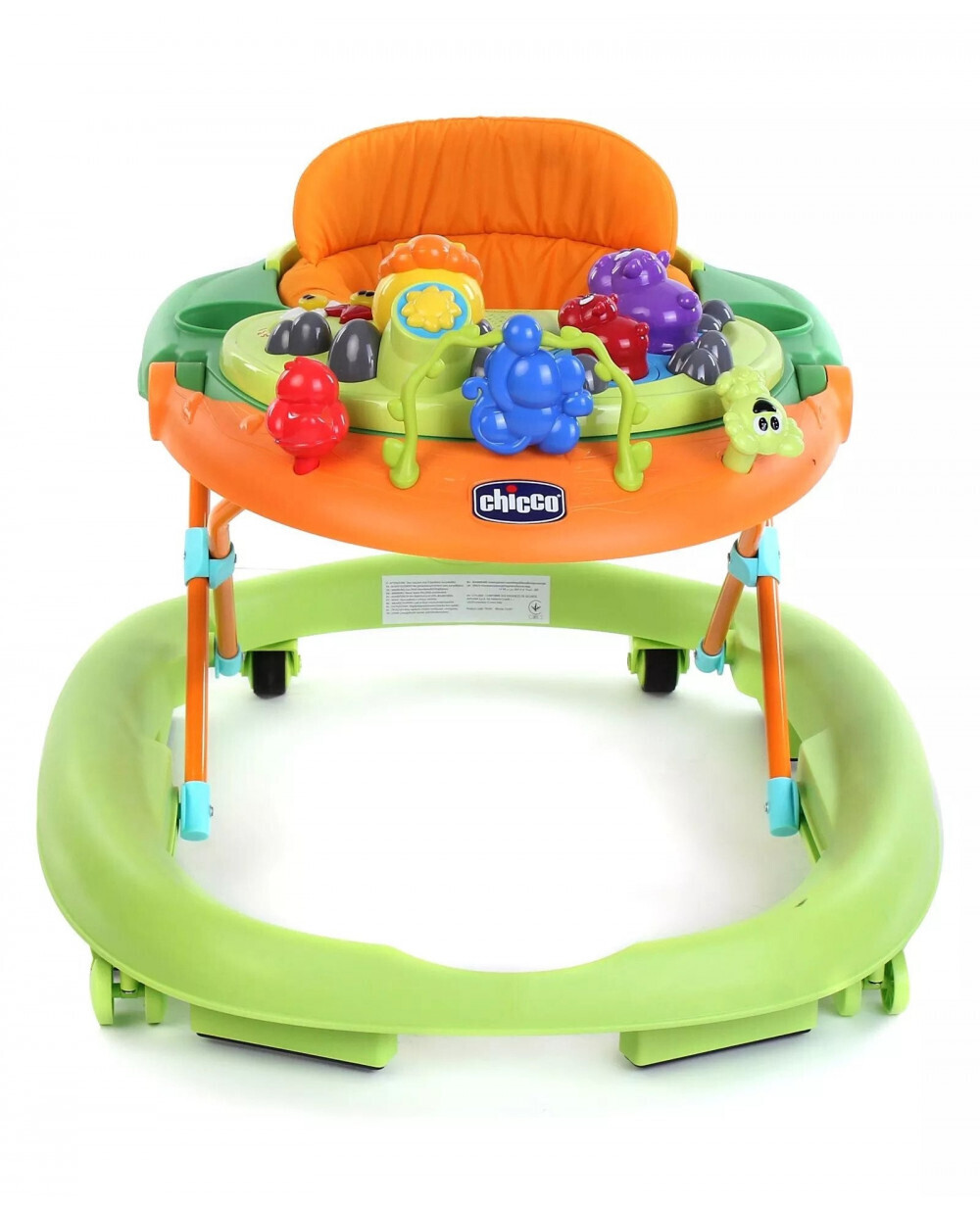 Andador Walky Talky da Chicco, com música e luzes.