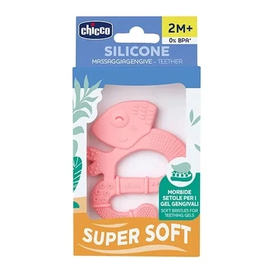 Chicco | Mordedor Iguana Suave 2m+ Rosa
