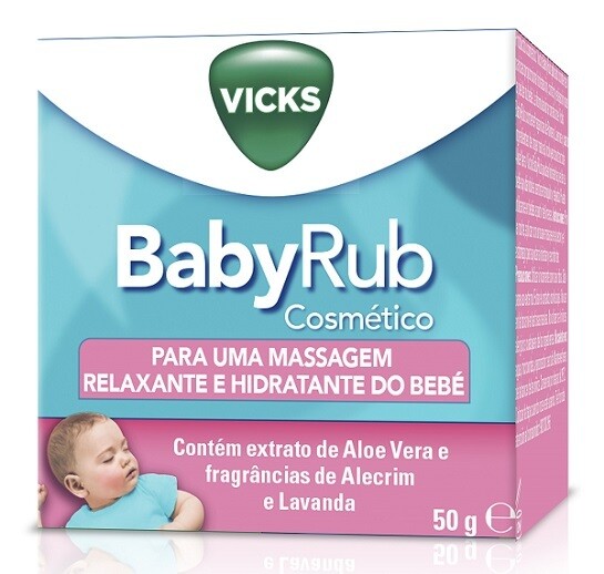 Vicks |  Babyrub Cosmético Pomada Hidra Calm 50g